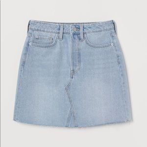 H&M Denim Mini Skirt